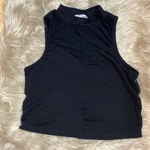 Black Croptop shirt